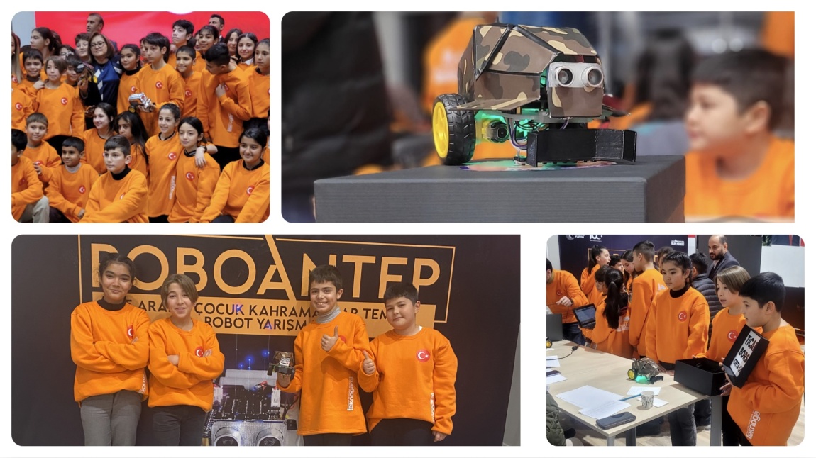 ROBO ANTEP -25 Aralık Çocuk Kahramanlar Temalı Robot Yarışması